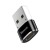 Переходник Baseus Type-C на USB-A3.0 черный