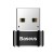 Переходник Baseus Type-C на USB-A3.0 черный