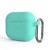 Силиконовый чехол для AirPods 3 c карабином бирюзовый