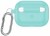 Силиконовый чехол для AirPods 3 c карабином бирюзовый